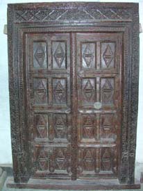 antique_door with frame