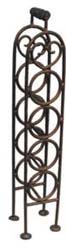 iron wine bottle holder