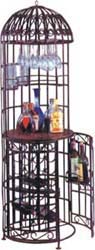 iron wine rack