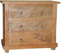 3 drawer wooden cabinet