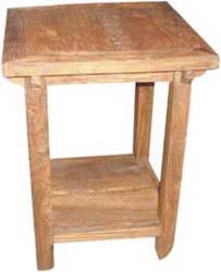 wooden table