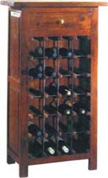 wooden winerack