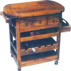 wooden winerack
